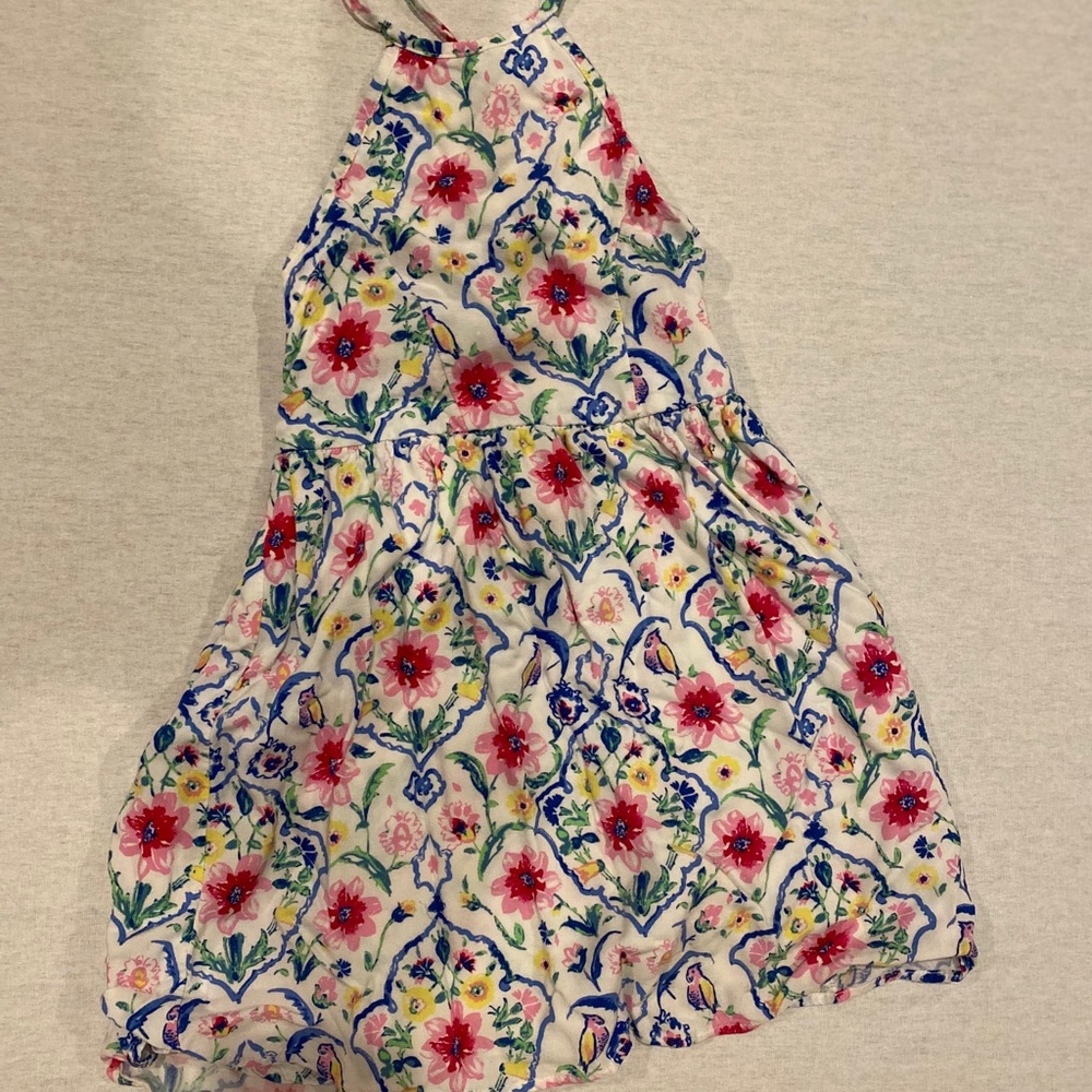 Abercrombie kids floral dress size 3/4